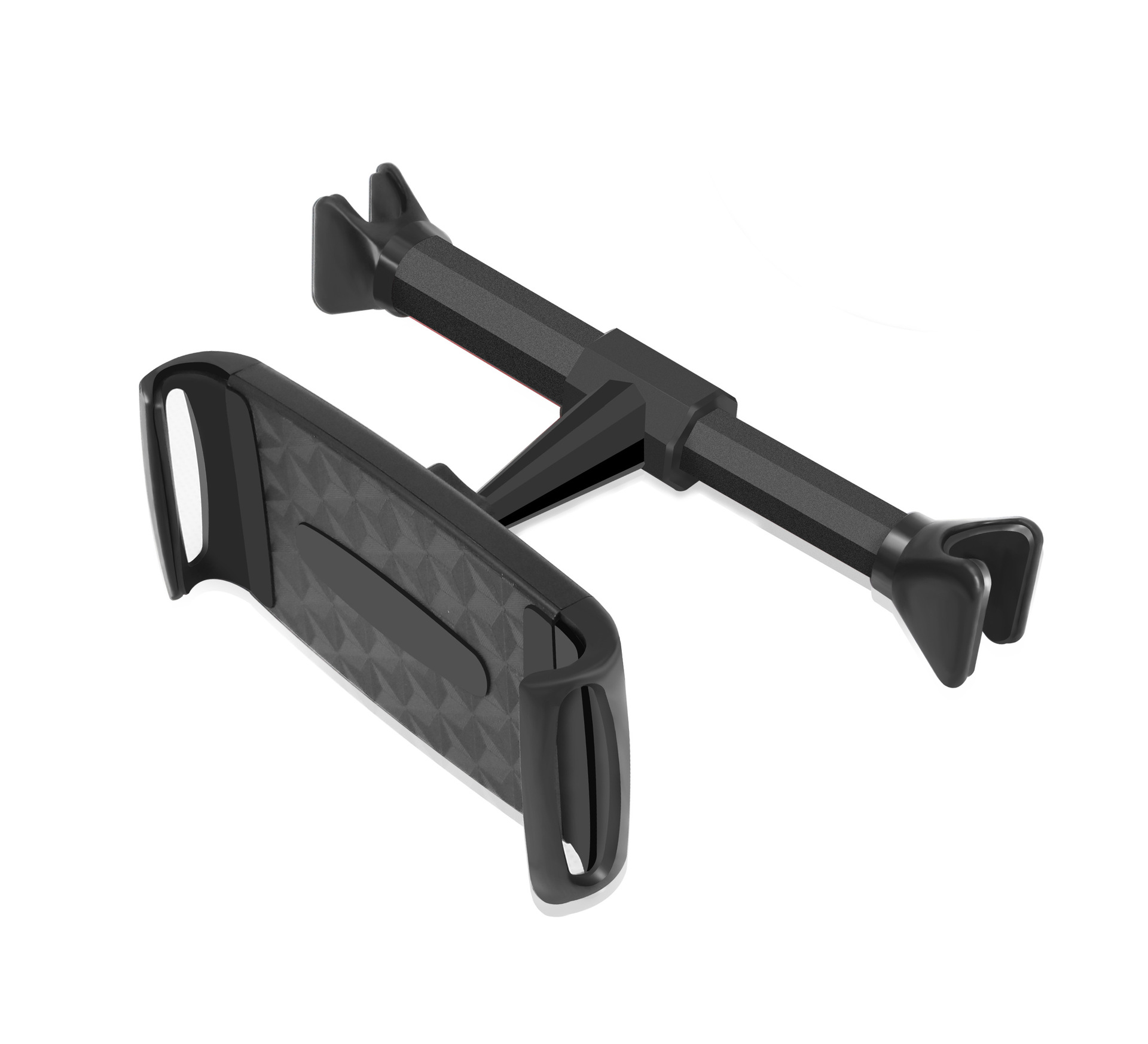 汽车后座枕头平板电脑手机懒人支架360度旋转折叠车内固定多功能