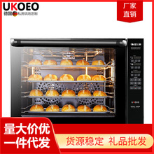 UKOEO DE6040商用60L风炉烤箱家用烘焙大容量披萨蛋糕电烤箱大型