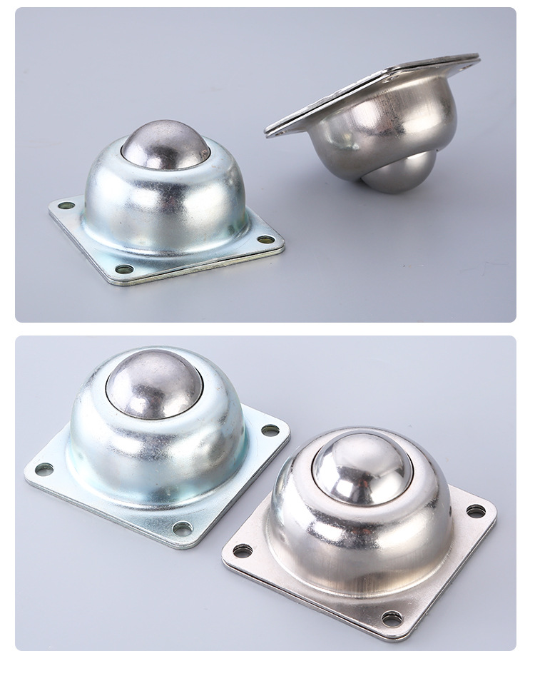 万向钢球轮重型四孔万向球牛眼轮万向轮万向滚珠厂家批发