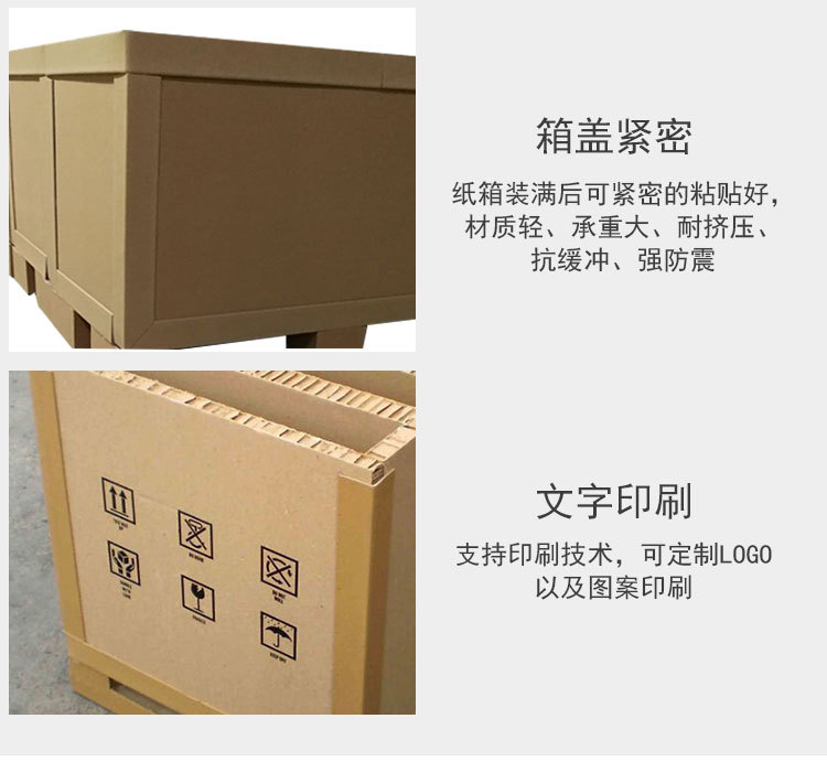 蜂窝纸板适用范围所有行业是否定制定制品纸张克重750克纸箱硬度特硬