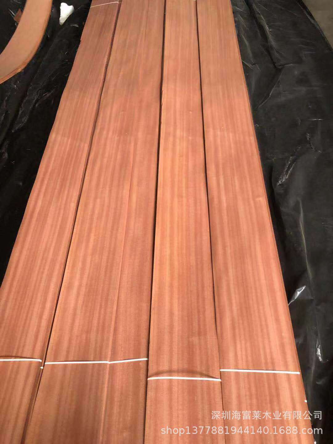 沙比利贴面木皮 沙比利涂木皮板 沙比利背景墙板 沙比利定制家具