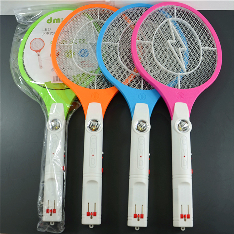 Rechargeable with Light Electric Mosquito Swatter Led Power Mosquito Swatter Swatter Mosquito Repellent Mosquito Killer Yiwu Spot Batch