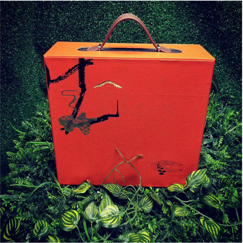 现货批发礼盒皮革提手皮革提手配件pu提手皮提手皮革手把定做