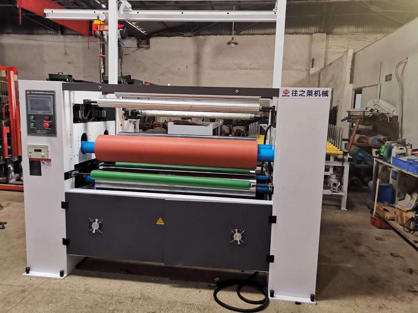 1300宽 平贴机 热胶包覆机 贴面机