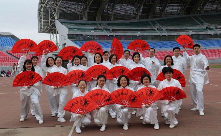 功夫扇批发太极扇功夫扇八寸一尺舞蹈扇子成人武术表演响扇子