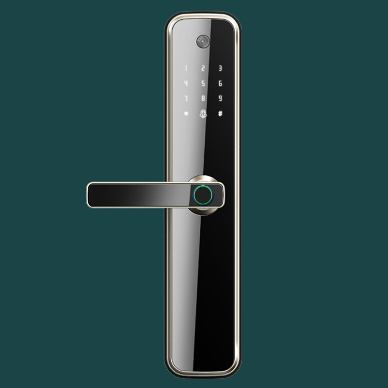 智能锁远程抓拍猫眼可视锁家用防盗门指纹锁wifi锁smartlock