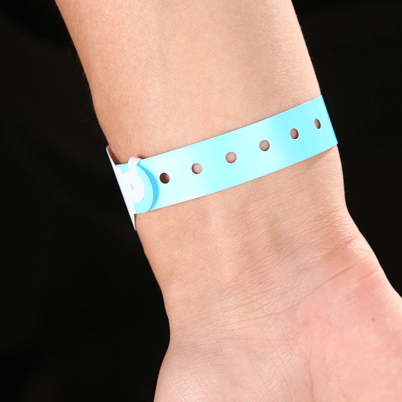 供应一次性热敏打印式腕带 医院母婴病人识别手环热敏打印式腕带