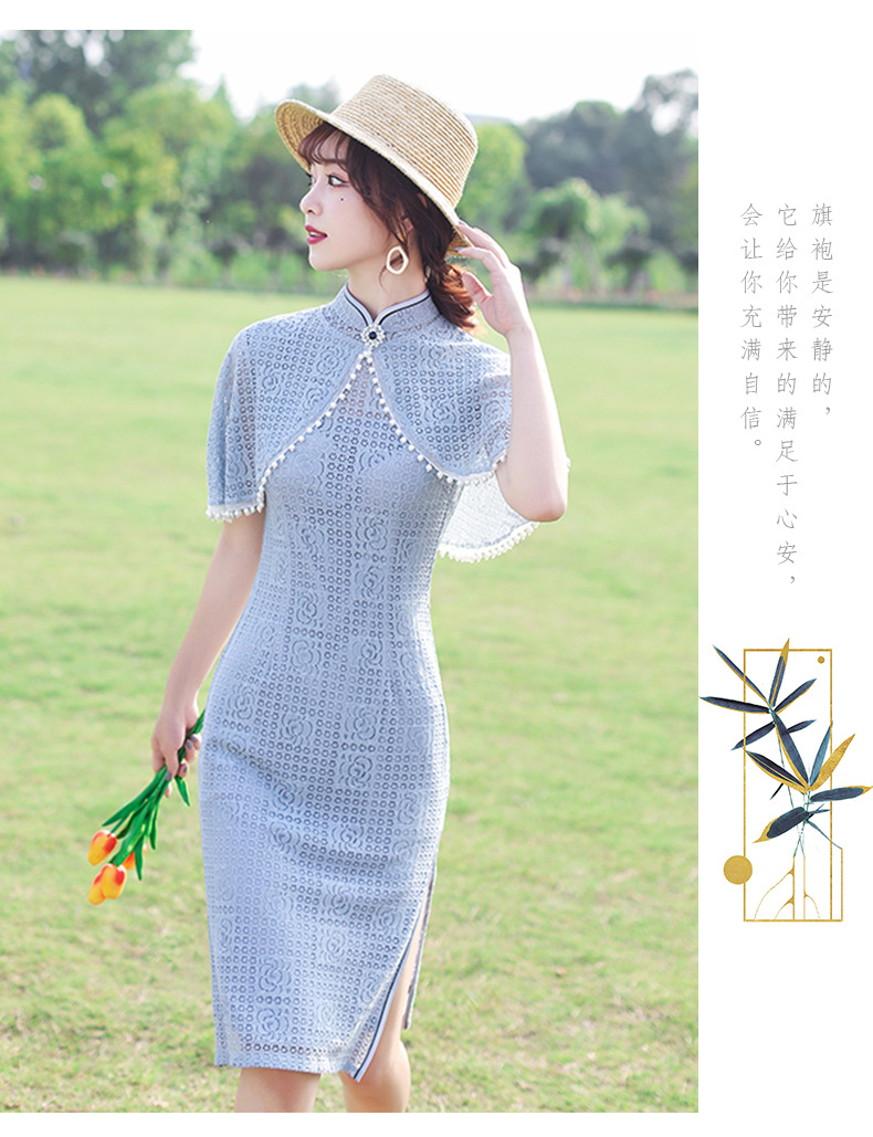 商品描述服饰工艺复古旗袍款式改良适合年龄18-24周岁是否跨境出口