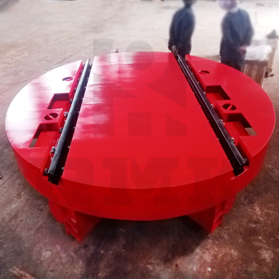 360度自动电动旋转平台 按需定制旋转工作台 10吨工业电动转盘