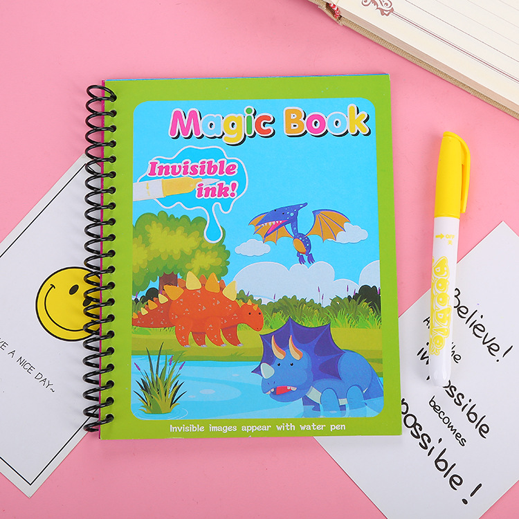 Magic Water Album Creative Children's Educational Clear Water Painting Sketch Book Repeated Use Magic Water Picture Book Wholesale