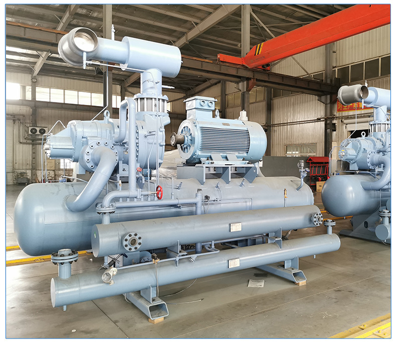 开启式螺杆压缩机组 大型冷库螺杆式冷水机 冷库机组定制