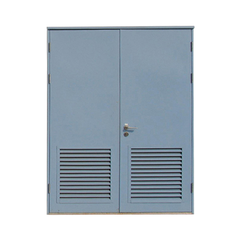 上海亚安配电房钢质防火门防火百叶门钢制平开门变压室门厂家直销