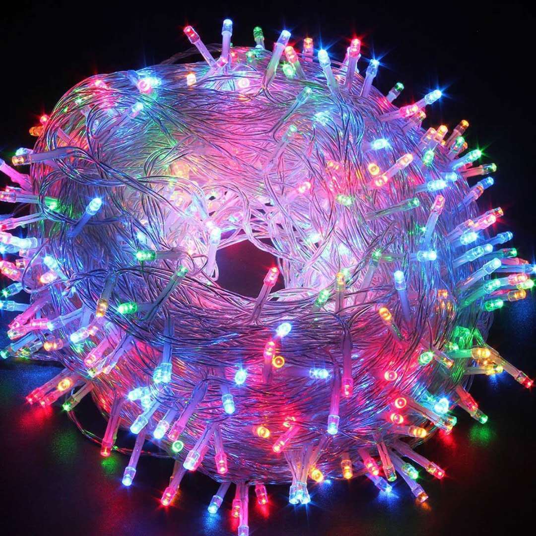 led灯串厂家批发50米400灯圣诞节日彩灯婚庆房间工程量化装饰灯串
