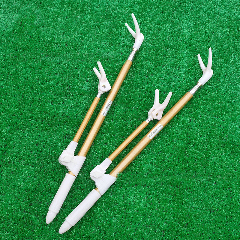 锐颖1.7m 1.9m 2.1米 金色加粗不锈钢架杆器鱼竿支架钓椅钓箱炮台