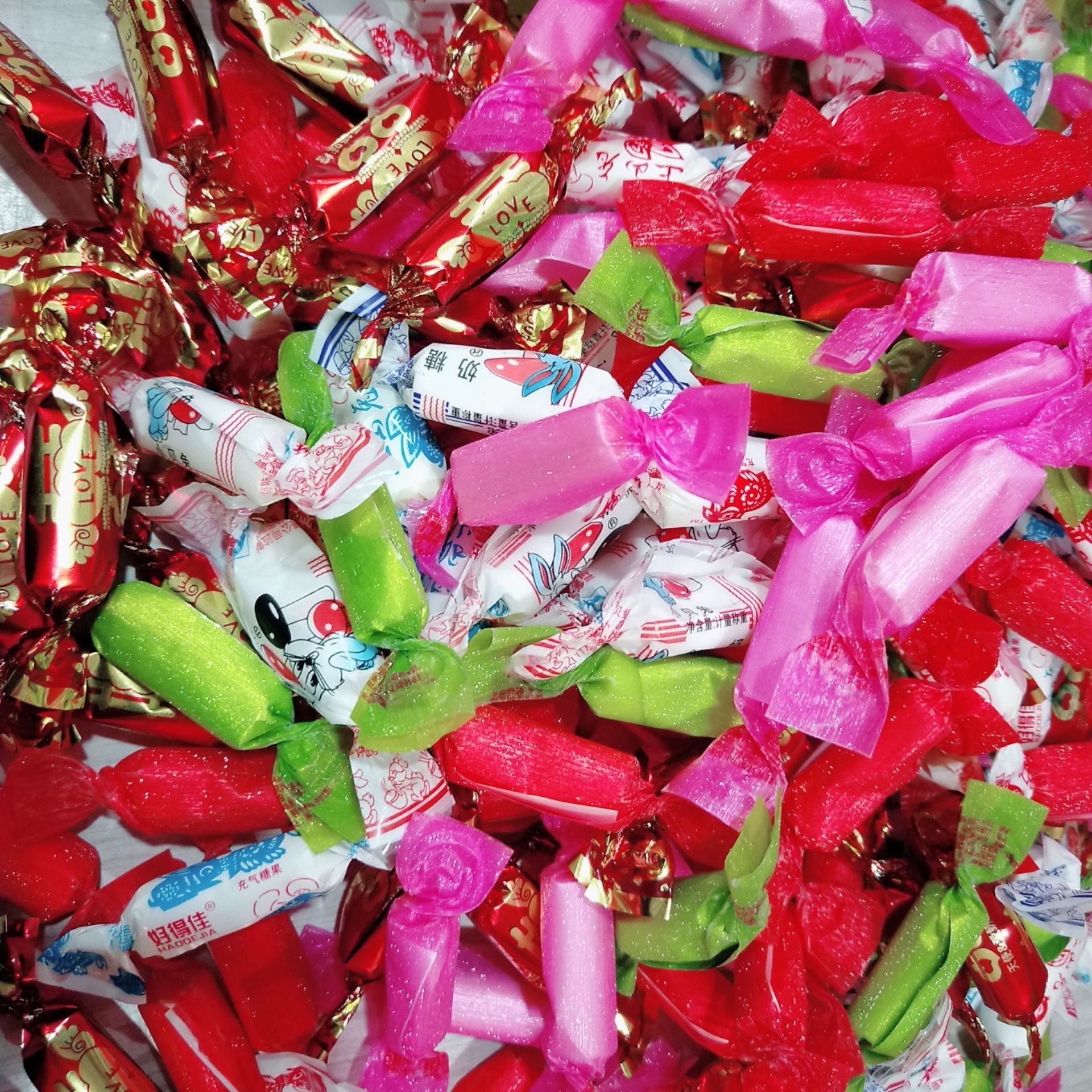 批发散装糖果5斤可选混合软糖硬糖婚庆结婚喜糖休闲散装糖果