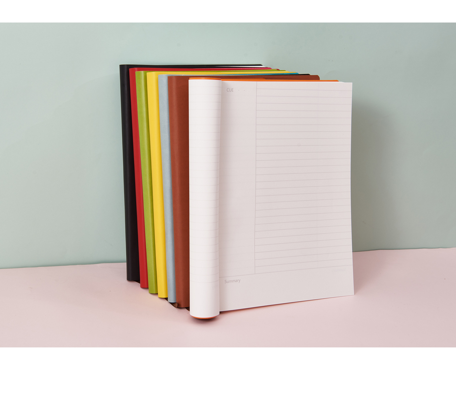 a4笔记本简约5r康奈尔大号加厚记事本大学生考研专用软皮课堂笔记