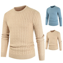 New men autumn winter pure color sweater man knitwear 男毛衣