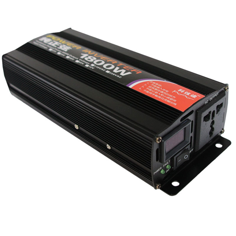 太阳能12v24v48v转220v大功率纯正弦波逆变器家用车载电源转换器