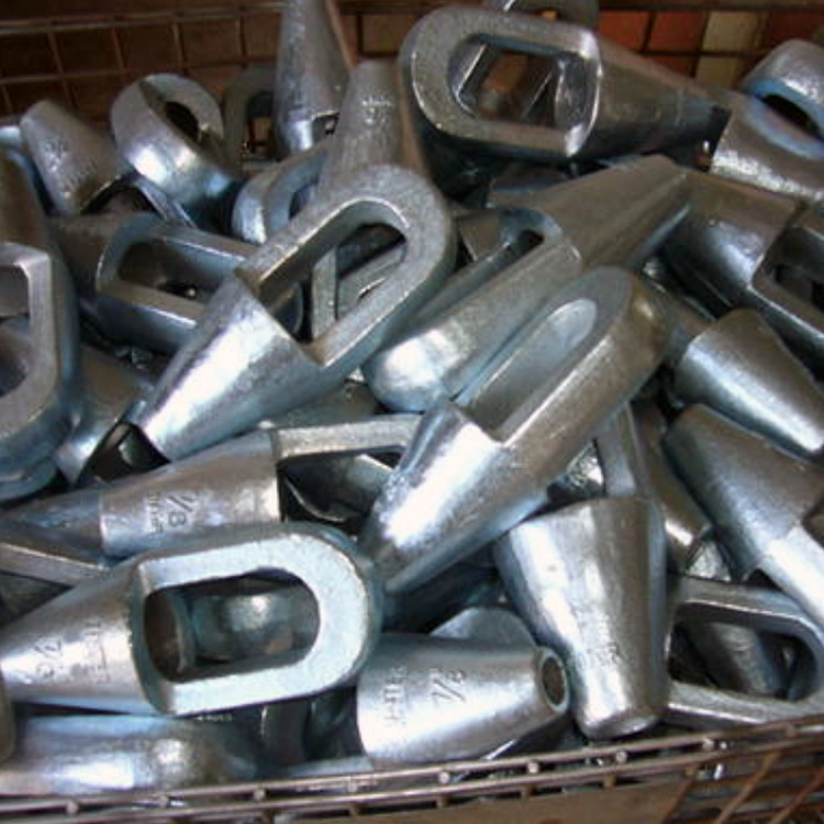 xl417美式闭式索节钢丝绳索节闭式浇筑索具不锈钢闭式索节