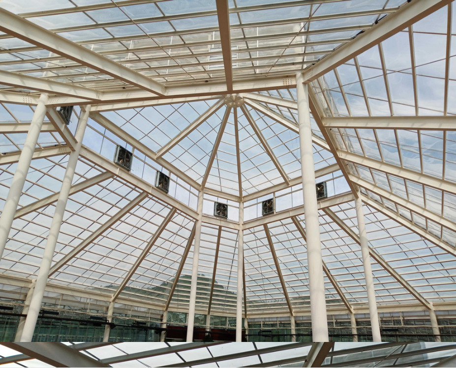 钢结构耐力板屋面采光遮雨棚防紫外线阻燃聚碳酸酯板耐力板价格低