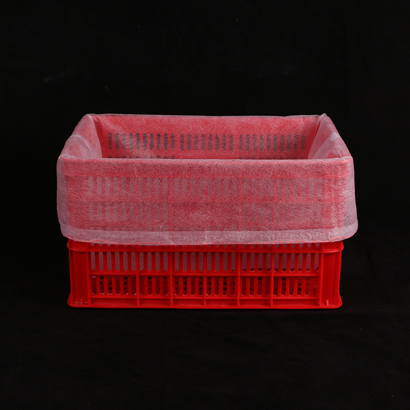 水果筐无纺布内衬袋 葡萄筐水果套袋 塑料框无纺布内衬袋苹果套袋