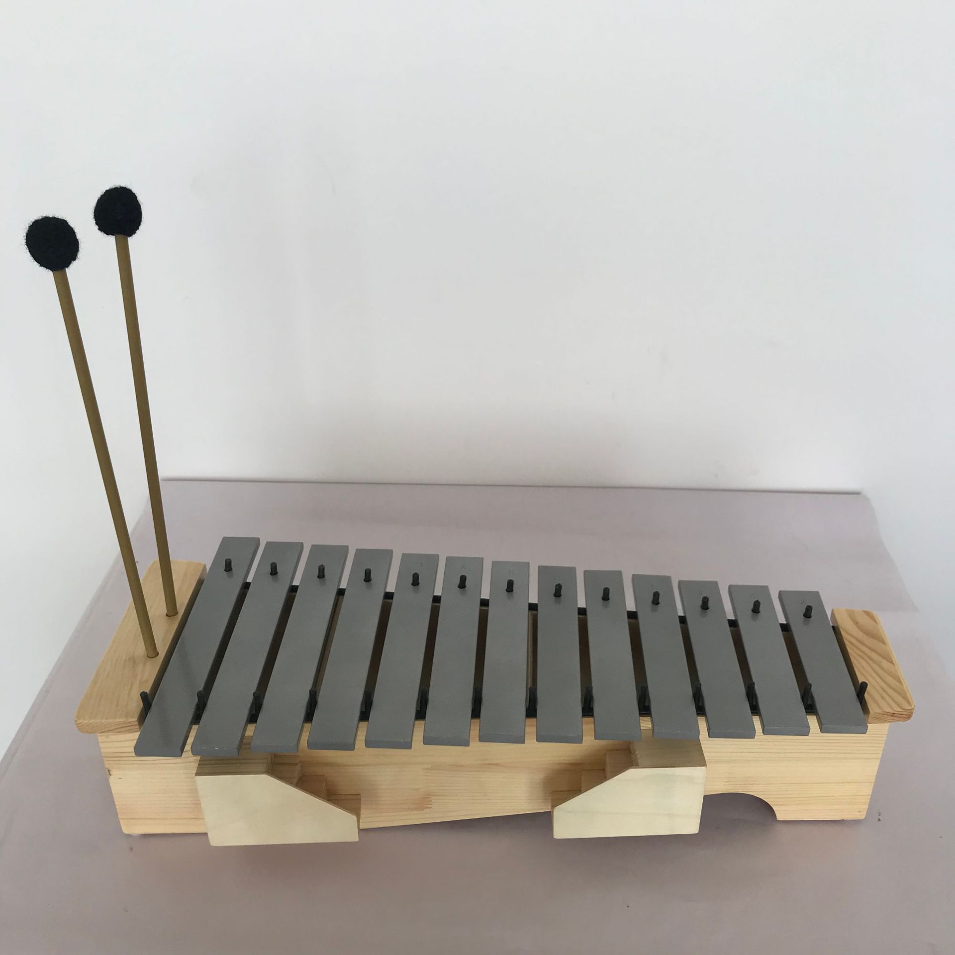 奥尔夫乐器 打击乐器 教学设备十三音 变调铝板琴 高中低音铝板琴