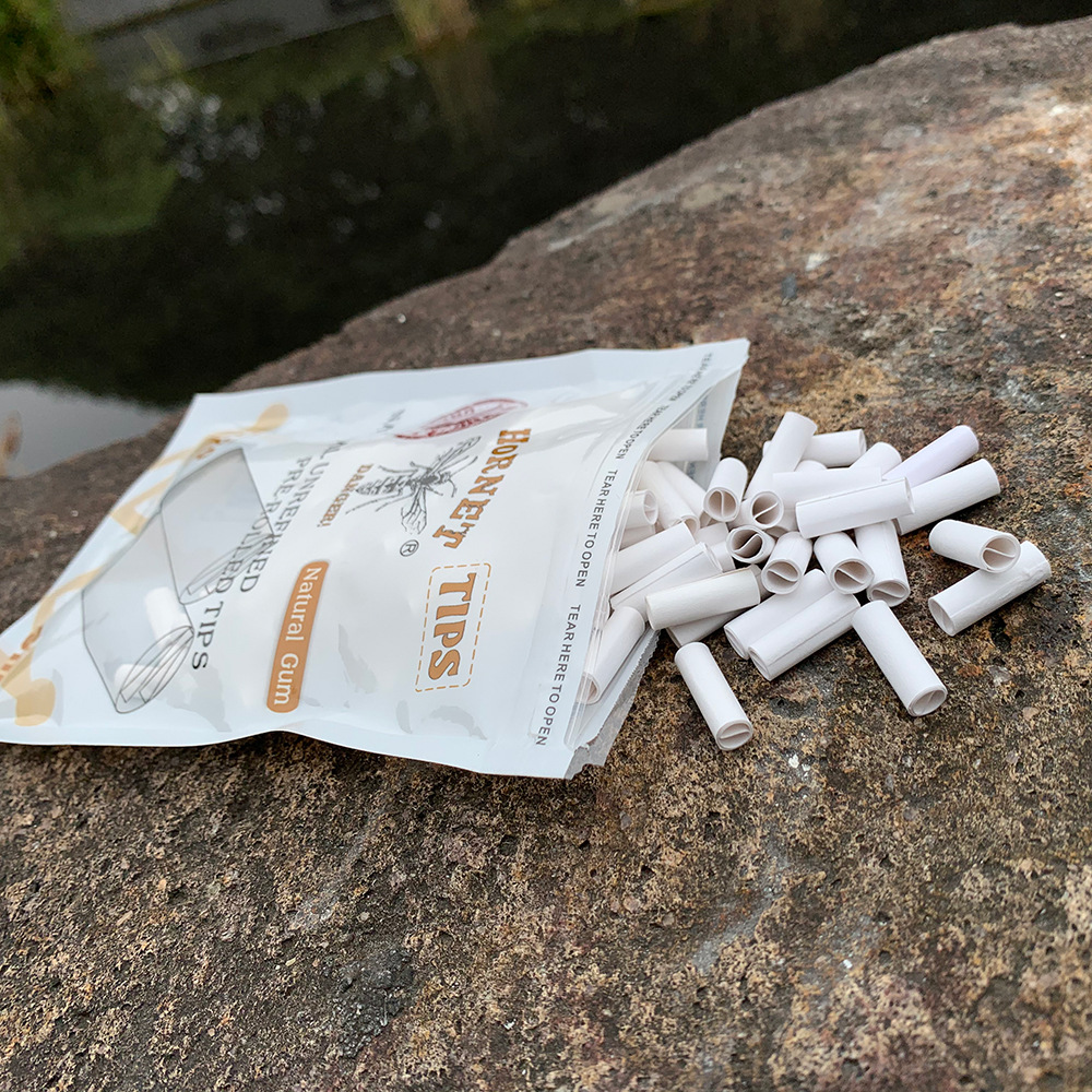 hornet赫耐特正品一次性烟嘴 5mm白色过滤嘴一袋120粒 filter批发