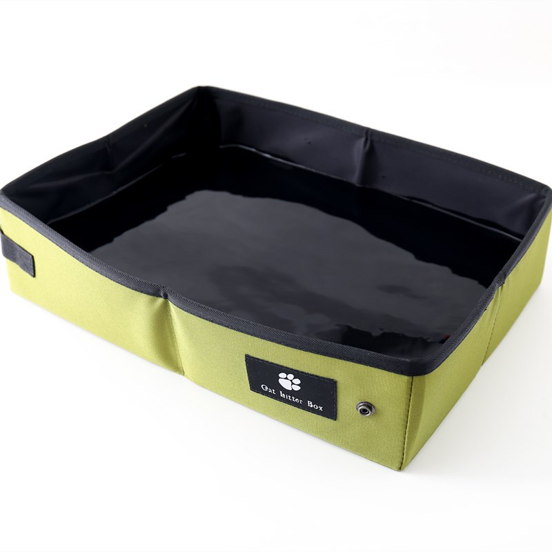 Portable Foldable Litter Box Cat Toilet Waterproof Folding Cat Litter Box Cat Litter Box Pet Cat Supplies