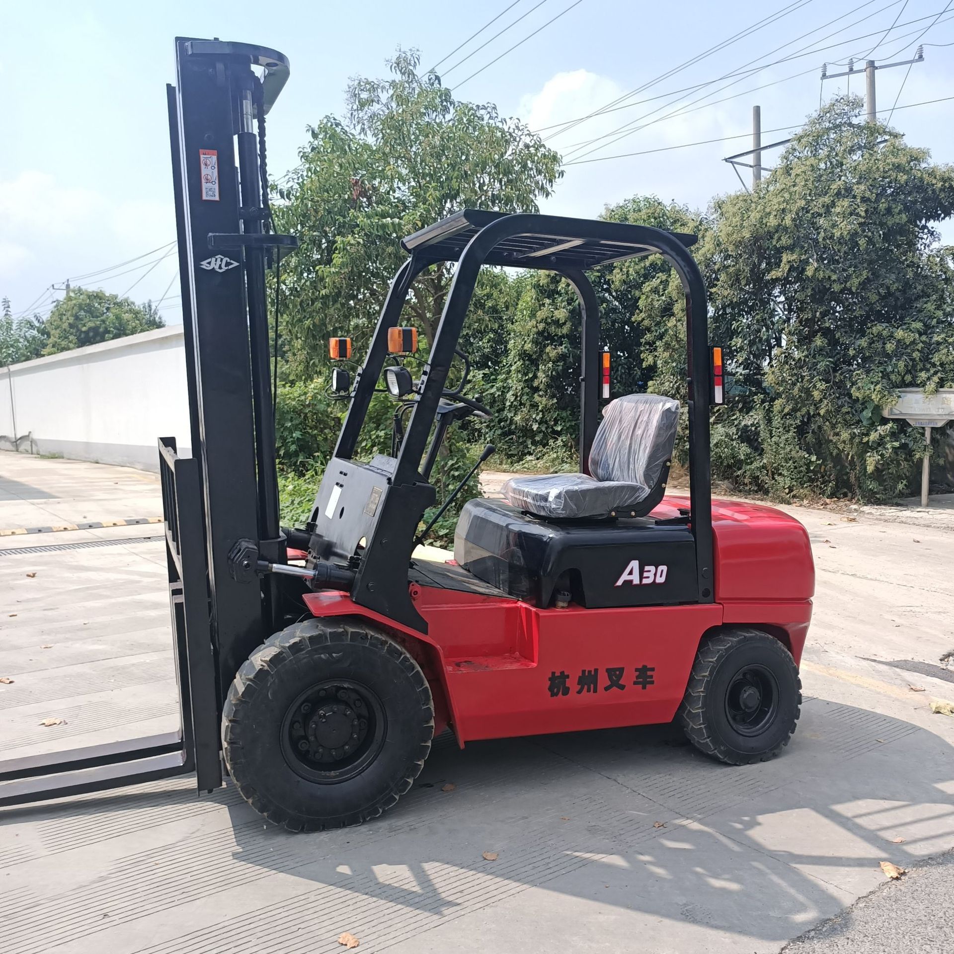 杭州叉车 二手3吨叉车 a30柴油叉车 3吨高门架叉车 升高4米