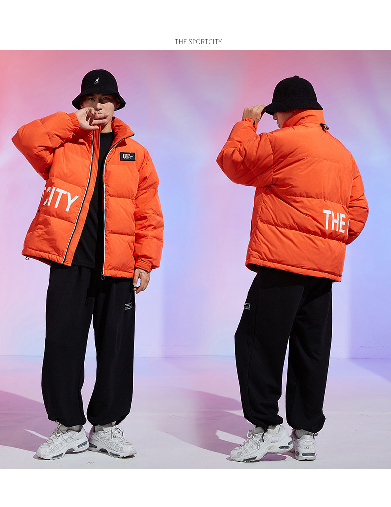 厂家直销男女同款羽绒服男冬季新款原创潮牌多色大学生保暖羽绒服