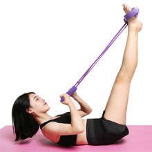 轻燃轻体脚蹬拉力器仰卧起坐瘦肚子辅助健身瑜伽器材家用弹力绳