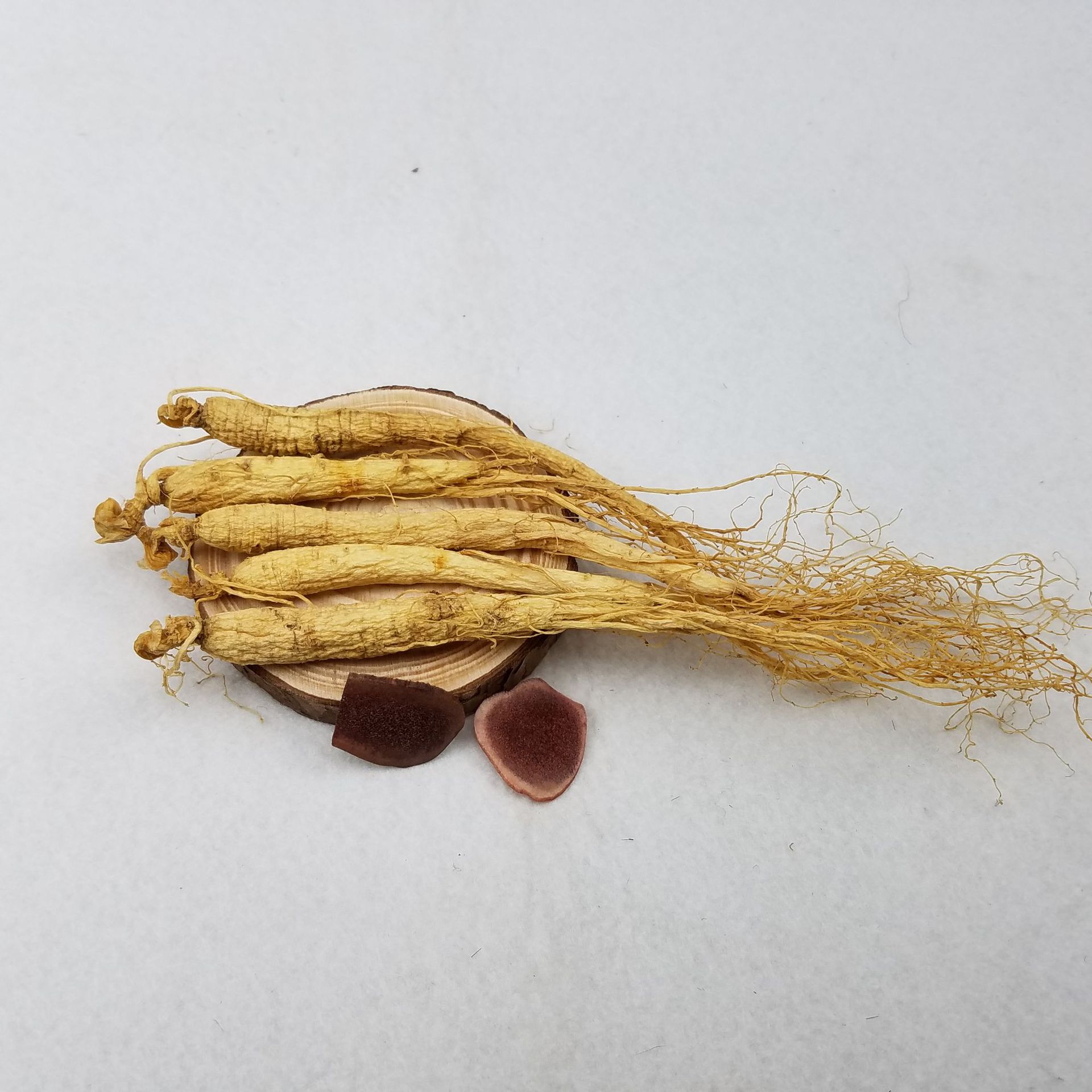 参品参 长白山人参吉林白参生晒参园参干人参整支特产小五支抽空