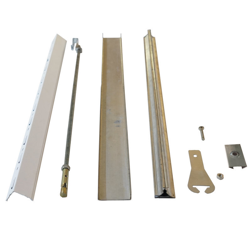 现货吊顶扣板轻钢龙骨 工程铝扣板天花板三角龙骨 明架跌级板配件