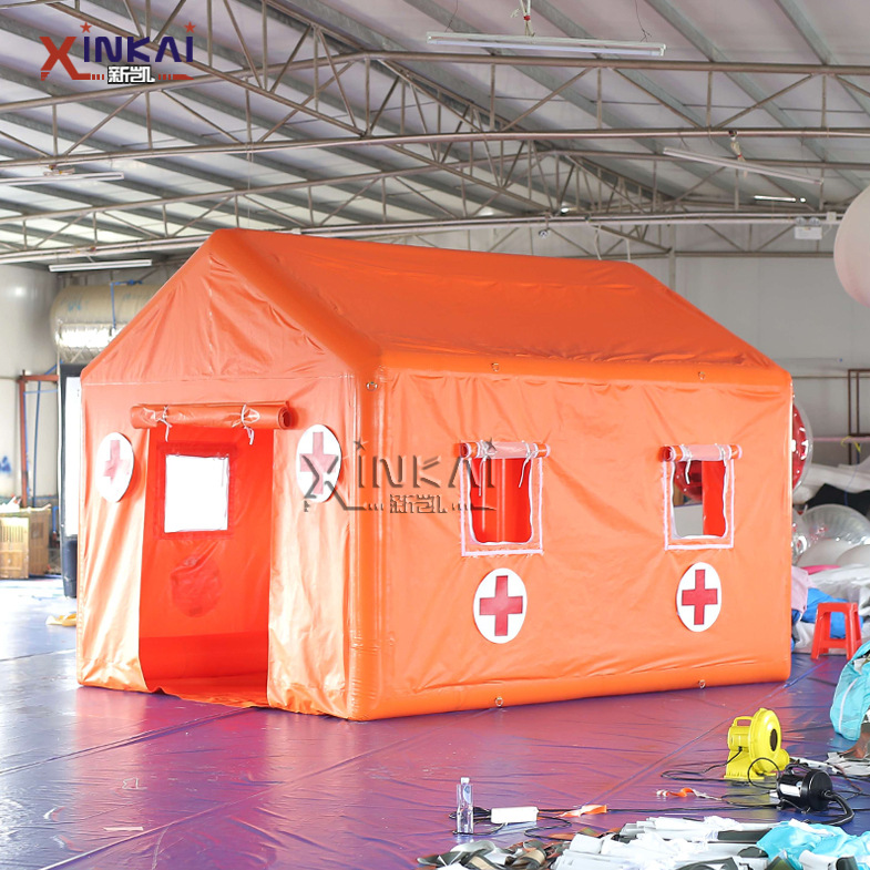 定制充气医疗帐篷 医用临时安检消毒帐篷 户外白色医疗应急帐篷