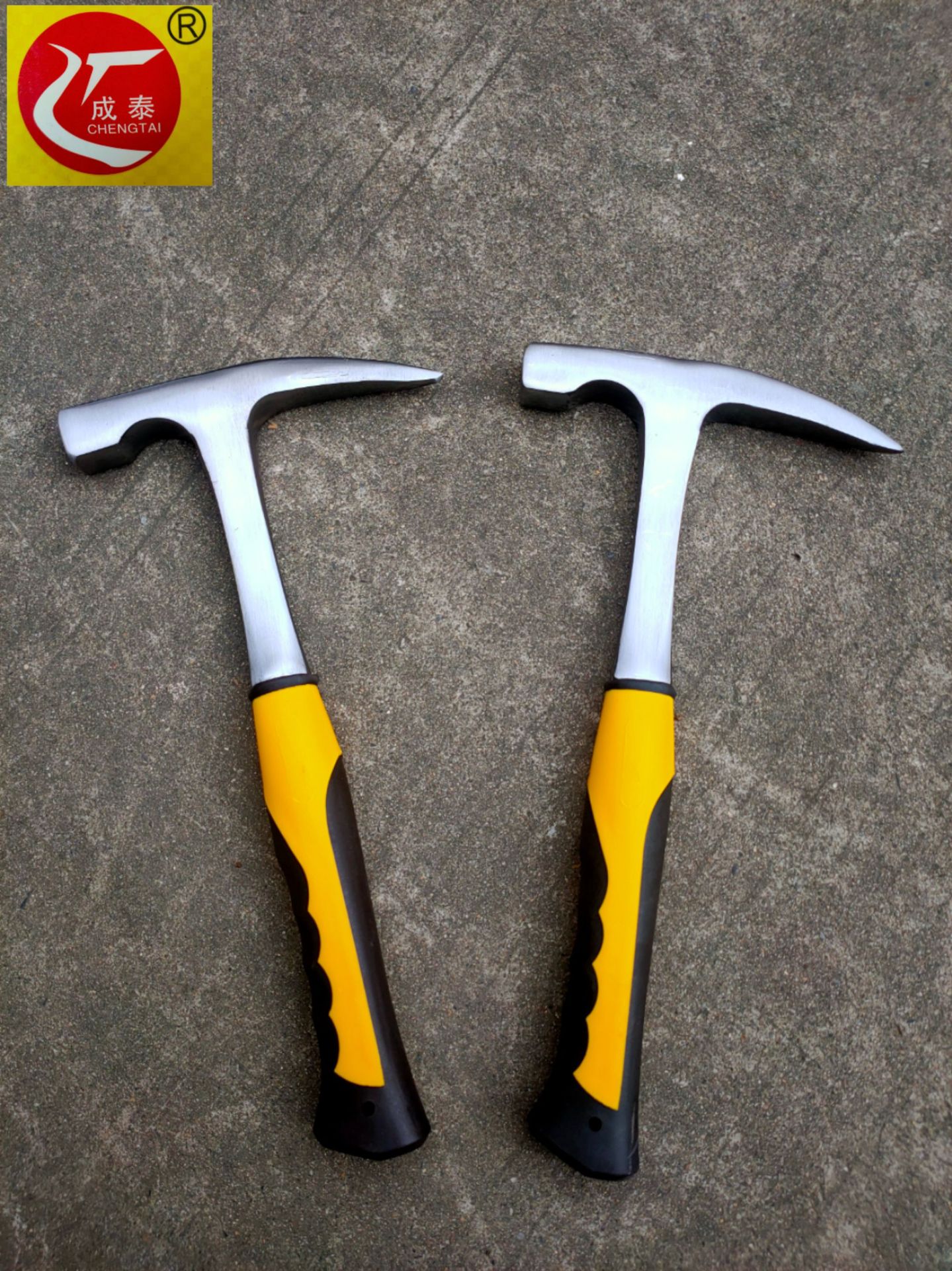 生产专业地质勘探锤13953968348尖头扁头地质锤泥工锤子鸭嘴锤