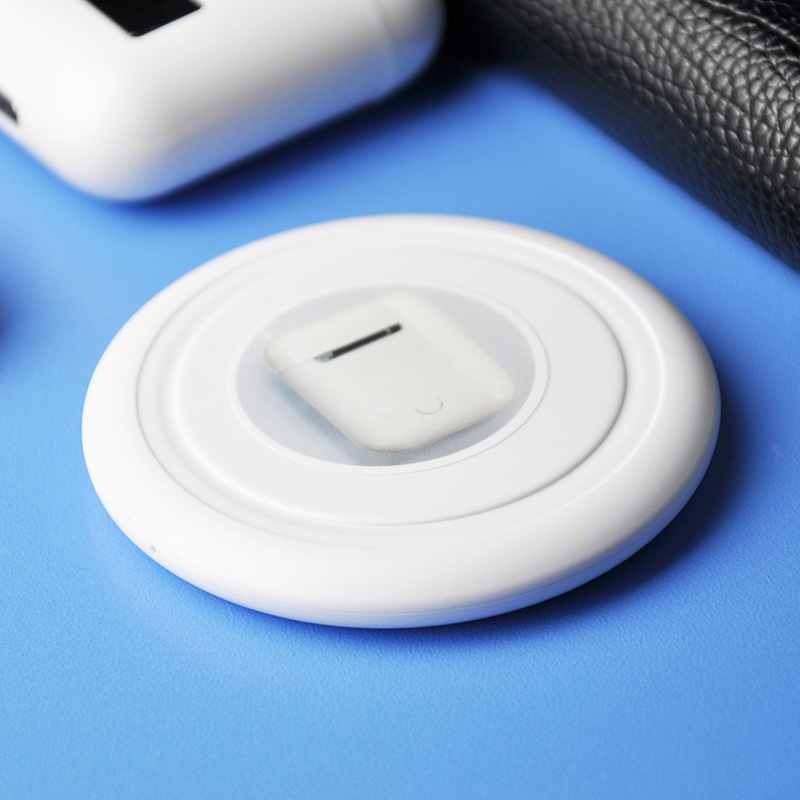 亚马逊爆款蓝牙耳机无线充电器适用蓝牙耳机3w迷你小巧无线充