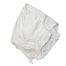 白色擦机布厂家直销针织碎布全棉白色旧料工业抹布破布吸水吸油