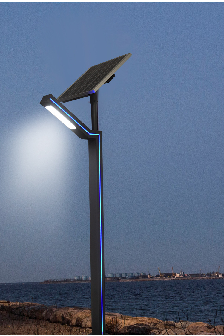 厂家专供太阳能庭院灯 小区道路照明led铝型材景观灯庭院灯批发