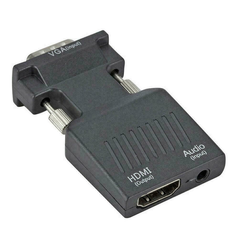 vga转hdmi vga to hdmi转接头 带音频带供电 高清1080p