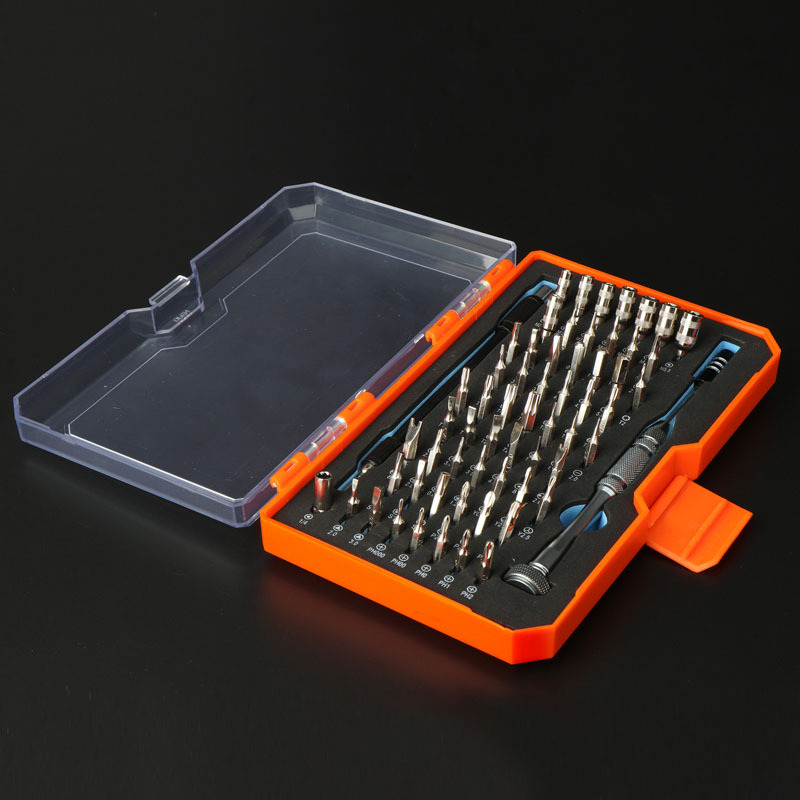 螺丝刀套装62合1 多功能手动螺丝刀批头套装iphone手机维修工具