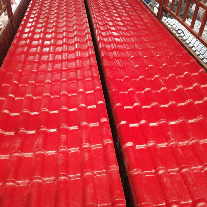 树脂瓦厂家批发仿古瓦灰色屋顶隔热环保树脂瓦塑料瓦顶合成树脂瓦