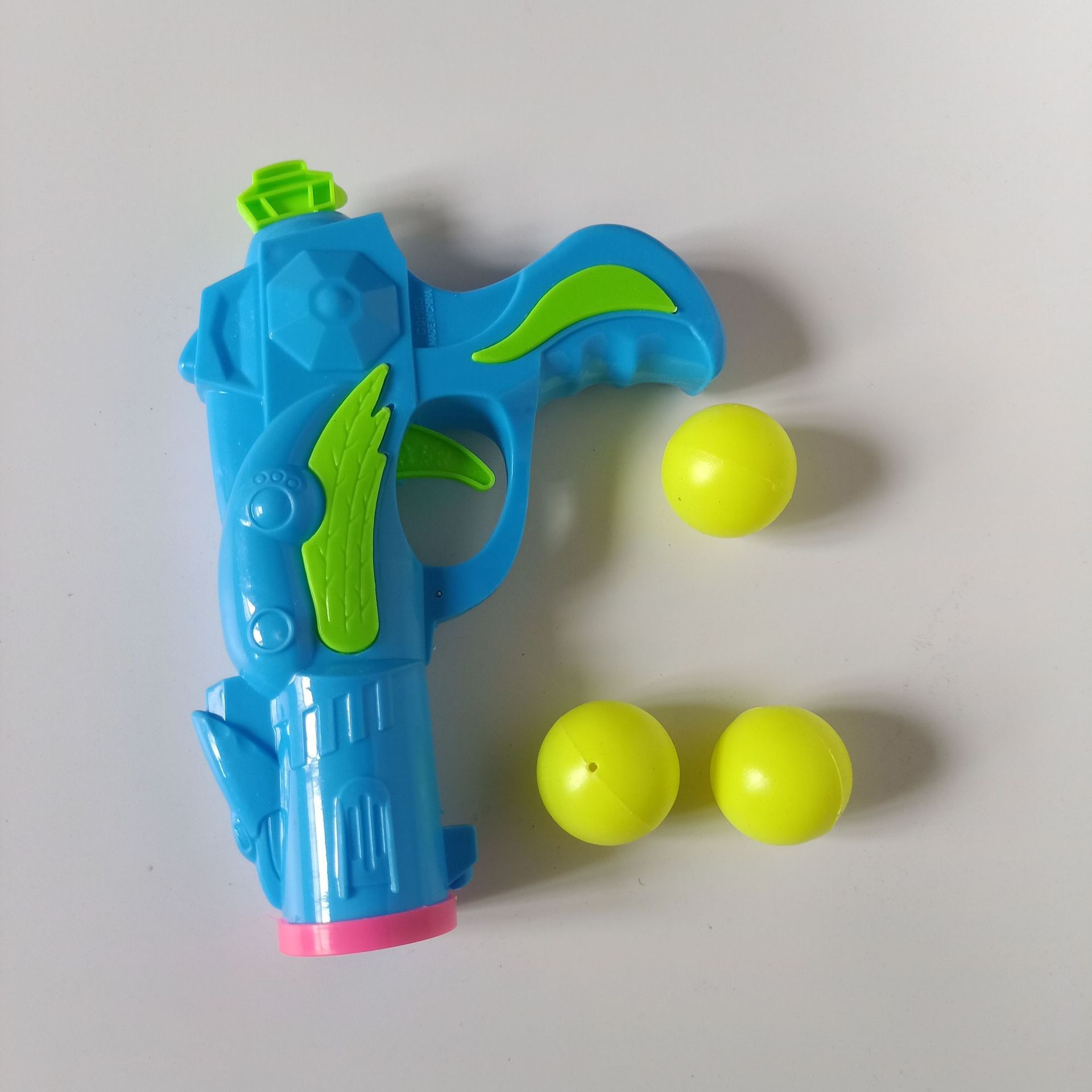 批发儿童玩具弹射球枪乒乓球枪卡通玩具枪两元超市百货货源