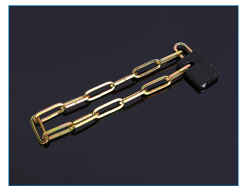 货源供应链子锁 自行车锁铁链锁防盗链条锁商店大门链子锁户外锁