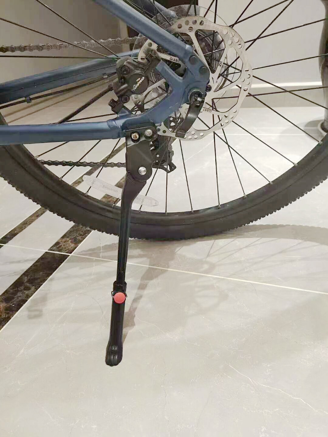 捷安特铝合金自行车脚撑单车 山地车边撑停车架零配件脚架支撑