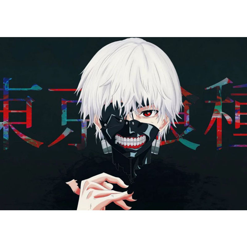 东京喰种动漫海报 不干胶贴纸 墙贴 装饰画 速卖通亚马逊