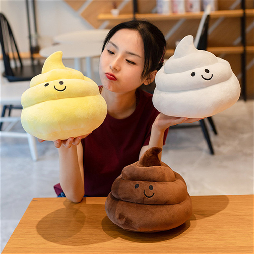 日本创意便便抱枕卡通大便表情公仔沙发靠枕儿童恶搞玩具跨境代发