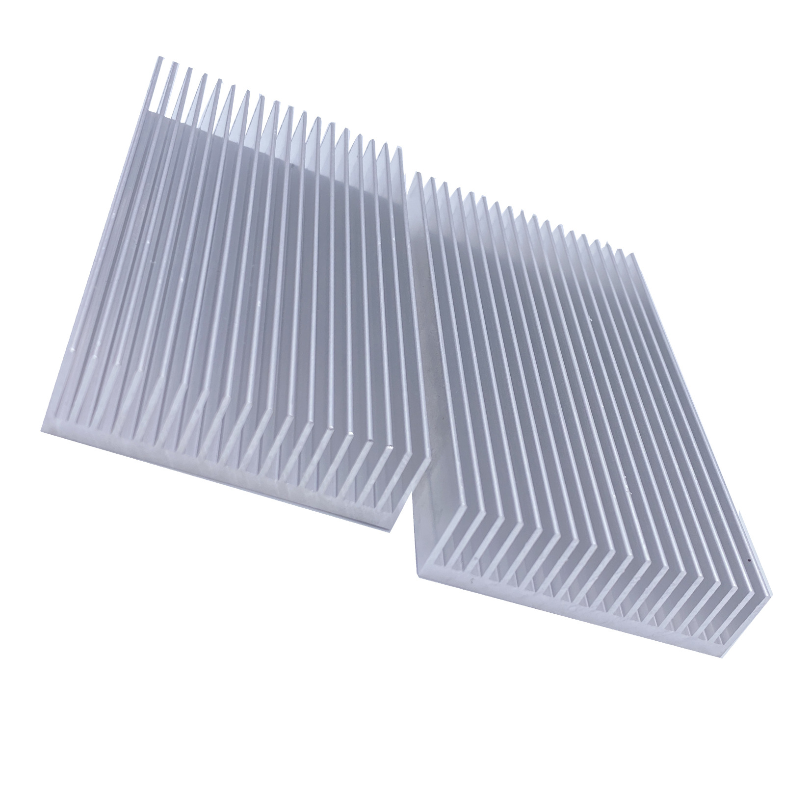 厂家直销铝型材散热片半导体制冷片100*52*15电子路由器pcb功放