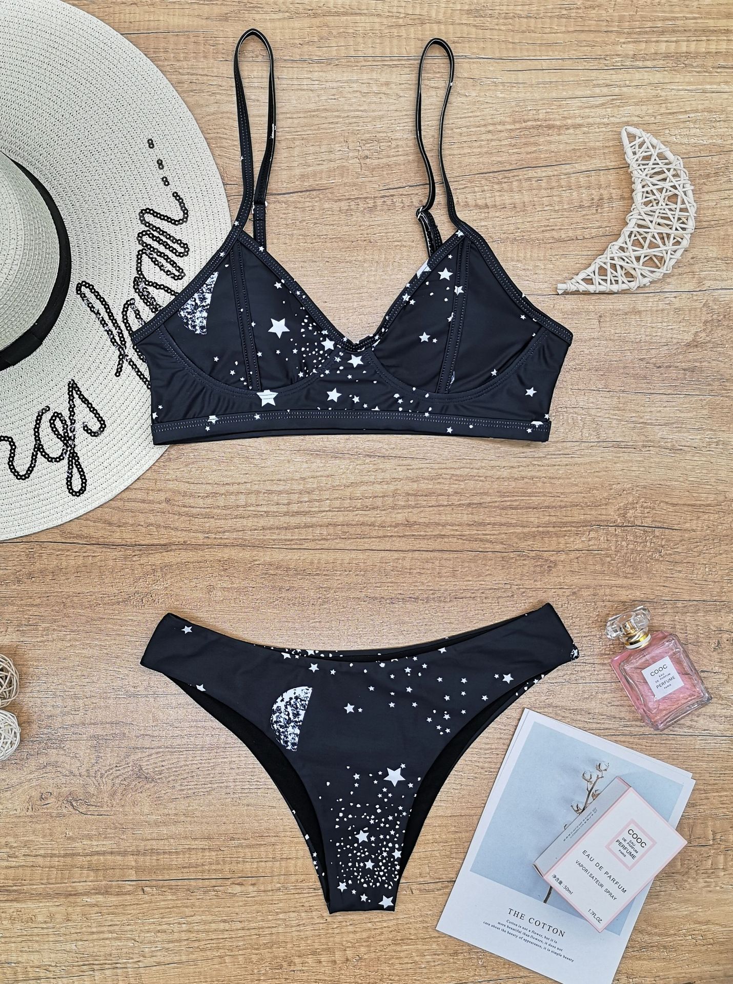 2020新款小胸聚拢性感比基尼三角裤泳衣分体女士泳装欧美外贸跨境