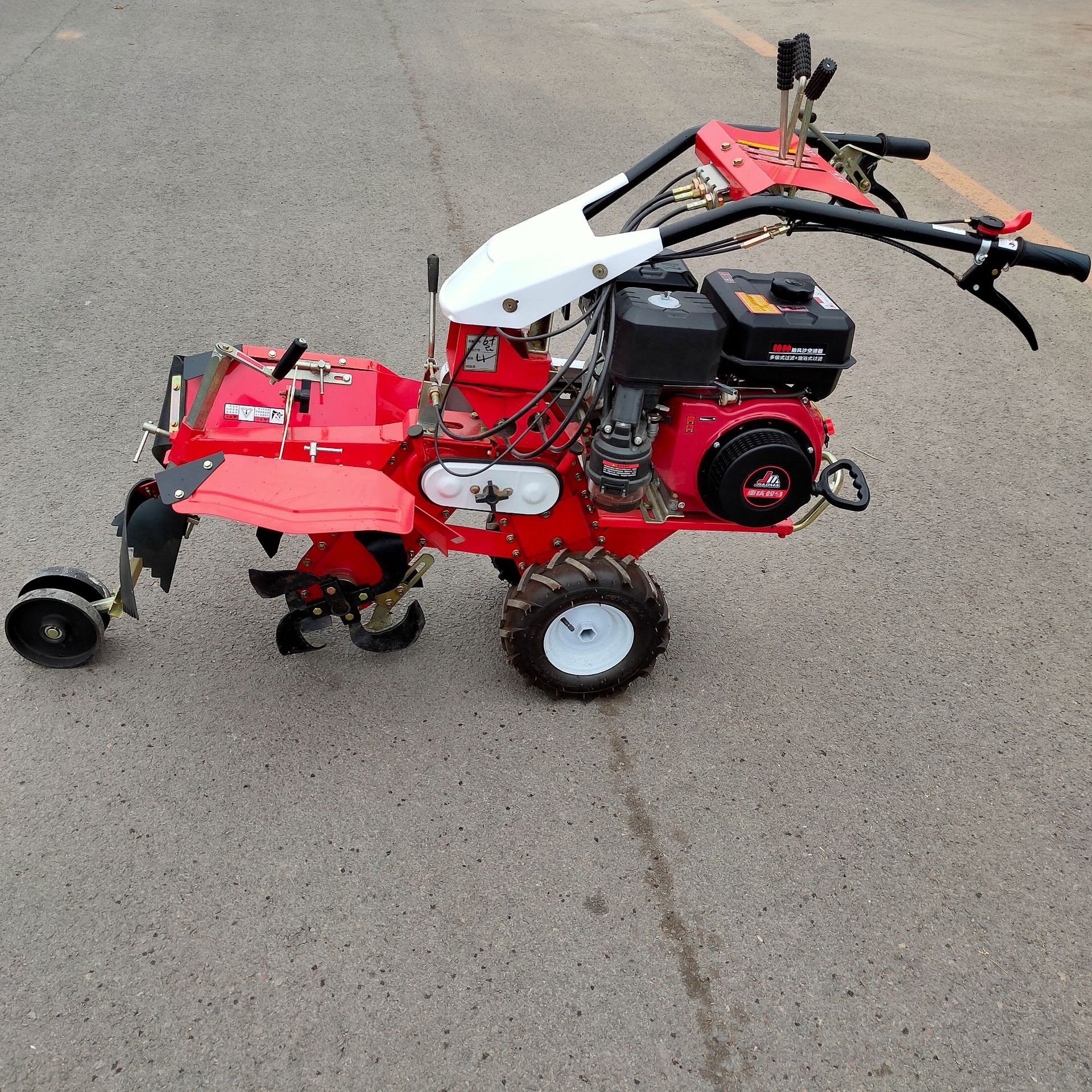 便民大葱种植开沟机 手扶式起垄开沟机 河北多功能田园管理机