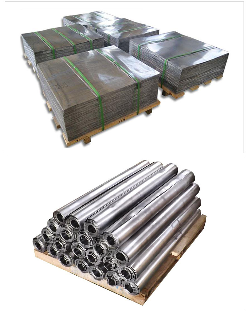 铅板防辐射铅板1mm2mm3mm5mm10mm切割铅板口腔医院ct室用防护铅门